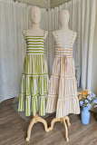 Jinny Stripe Maxi Dress