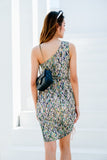 Armela One Shoulder Lace Dress