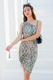 Armela One Shoulder Lace Dress