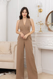Botama Jumpsuit - Brown Khaki