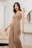 Botama Jumpsuit - Brown Khaki