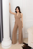 Botama Jumpsuit - Brown Khaki