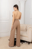 Botama Jumpsuit - Brown Khaki