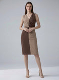 Tassana Two Tone Dress