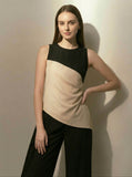 Rebecca Two Tone Top