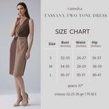 Tassana Two Tone Dress