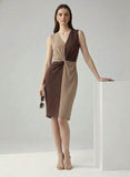 Tassana Two Tone Dress