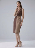 Tassana Two Tone Dress