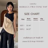 Rebecca Two Tone Top