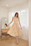 Jinny Stripe Maxi Dress