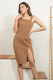 (Made to Order) Sarina Dress Brown (จัดส่งภายใน 10 วัน)
