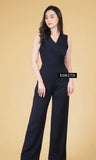 (Made to order) Precika Jumpsuit Black (จัดส่งภายใน 10-14 วัน)