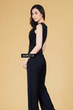 (Made to order) Precika Jumpsuit Black (จัดส่งภายใน 10-14 วัน)