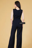 (Made to order) Precika Jumpsuit Black (จัดส่งภายใน 10-14 วัน)