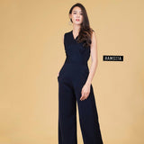(Made to order) Precika Jumpsuit Black (จัดส่งภายใน 10-14 วัน)