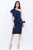 (Made to Order) Ananya Dress Navy Blue (จัดส่งภายใน 10-15 วัน)