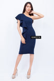(Made to Order) Ananya Dress Navy Blue (จัดส่งภายใน 10-15 วัน)