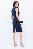 (Made to order) Ramsita Precika Dress Navy Blue (จัดส่งภายใน 10-15 วันทำการ)