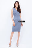 (Made to order) Ramsita Precika Dress Grey (จัดส่งภายในประมาณ 10-15 วัน)