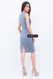 (Made to order) Ramsita Precika Dress Grey (จัดส่งภายในประมาณ 10-15 วัน)