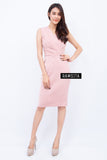 (Made to order) Ramsita Precika Dress Pink (จัดส่งภายในประมาณ 10-15 วัน)