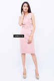 (Made to order) Ramsita Precika Dress Pink (จัดส่งภายในประมาณ 10-15 วัน)