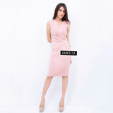 (Made to order) Ramsita Precika Dress Pink (จัดส่งภายในประมาณ 10-15 วัน)