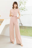 (Made to Order) Araya Jumpsuit Beige (จัดส่งภายใน 10-14 วัน)