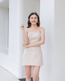 Bella Mini Dress - Cream