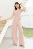 (Made to Order) Araya Jumpsuit Beige (จัดส่งภายใน 10-14 วัน)