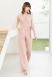 (Made to Order) Araya Jumpsuit Beige (จัดส่งภายใน 10-14 วัน)