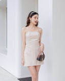 Bella Mini Dress - Cream