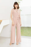 (Made to Order) Araya Jumpsuit Beige (จัดส่งภายใน 10-14 วัน)