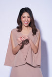 (Made to Order) Eliza Dress Mocca (จัดส่งภายใน 7 วัน)