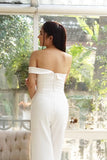 (Made to Order) Elena Jumpsuit Off White (จัดส่งภายใน 10-15 วัน)