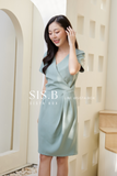 Sista Box Benezia Dress - Pistachio Green