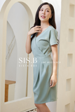 Sista Box Benezia Dress - Pistachio Green