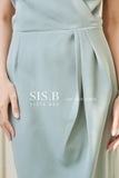 Sista Box Benezia Dress - Pistachio Green